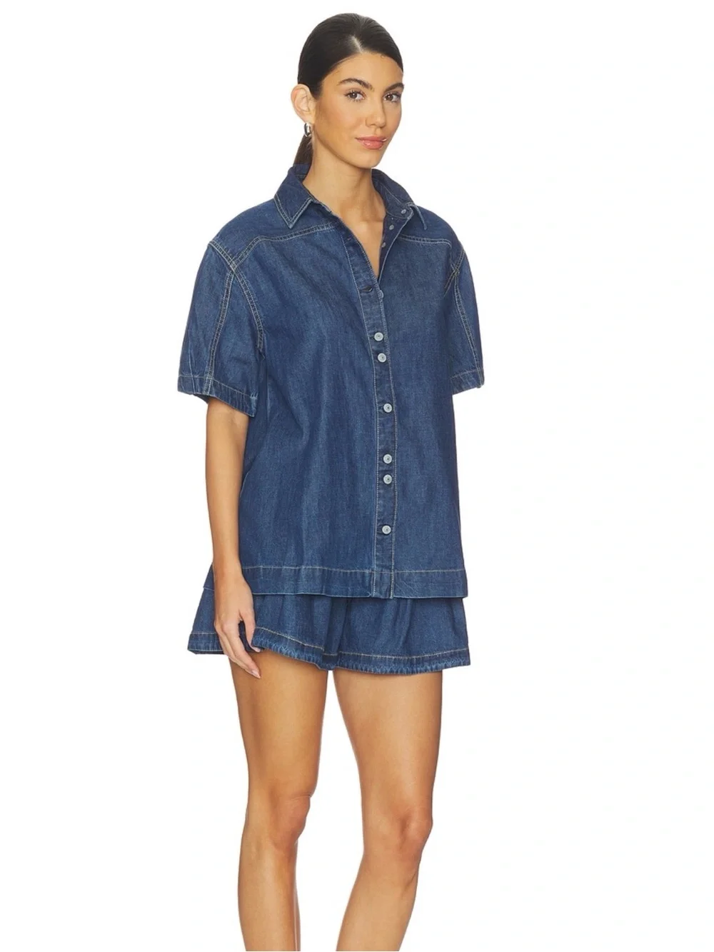 Free People Griselda top NWOT sea dream wash